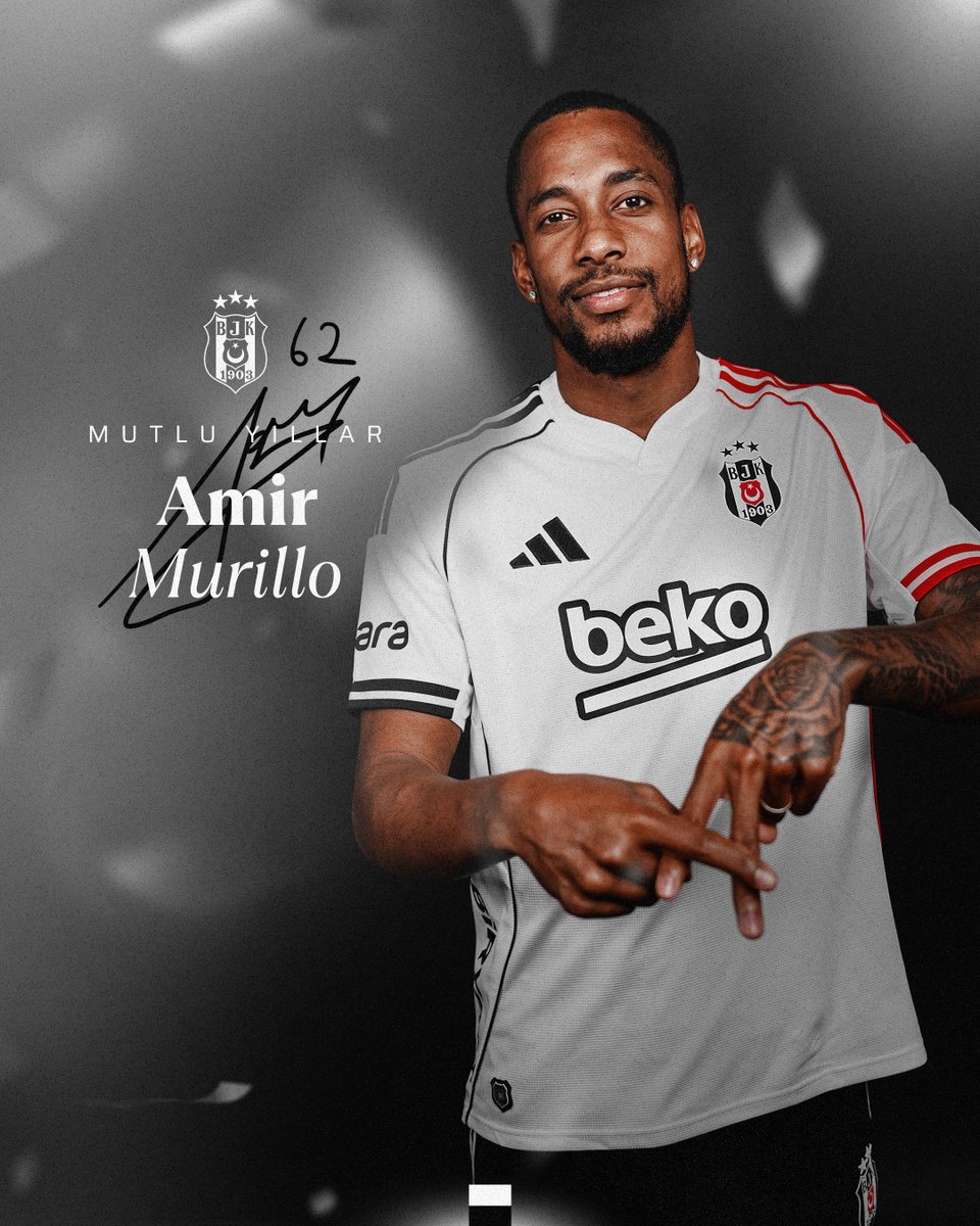 Bugün futbolcumuz Amir Murillo’nun doğum günü. 🎂

İyi ki doğdun Murillo, mutlu yıllar. 🎉