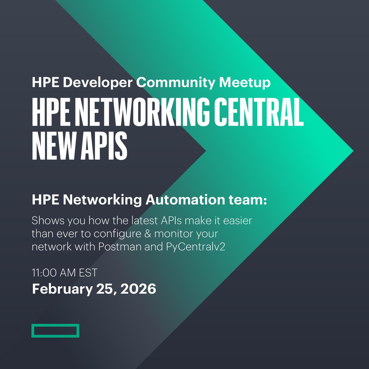 HPE Developer Community tweet media