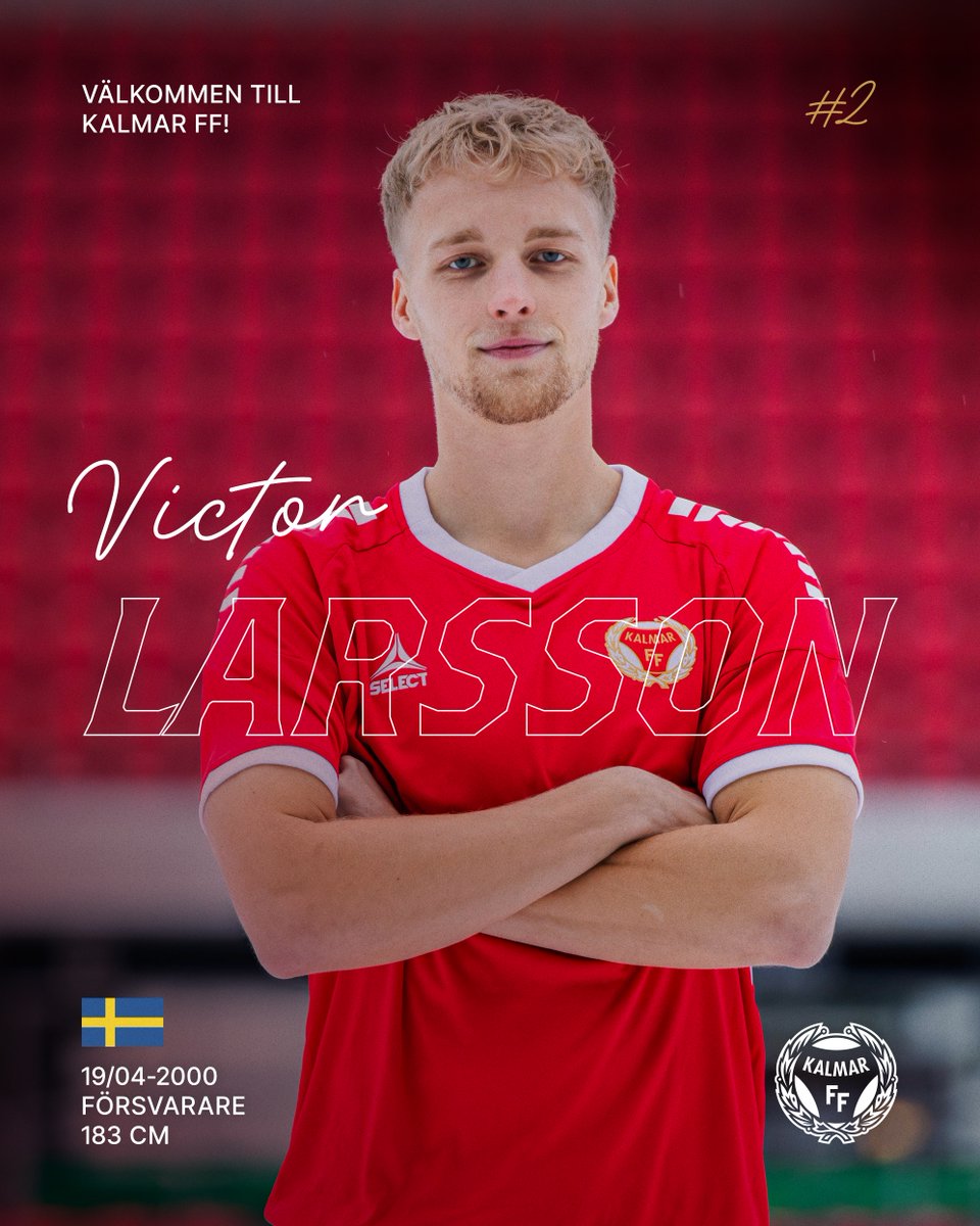 Välkommen till Kalmar FF, Victor Larsson! 
kalmarff.se/victor-larsson…