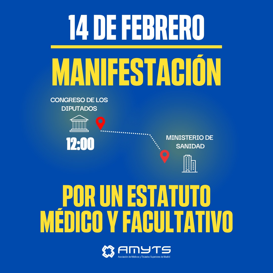 amytsmedicos's tweet photo. 🥼¡Nos vemos este sábado en las calles!

¡POR UN ESTATUTO MÉDICO Y FACULTATIVO! https://t.co/8ZtT99IbnN