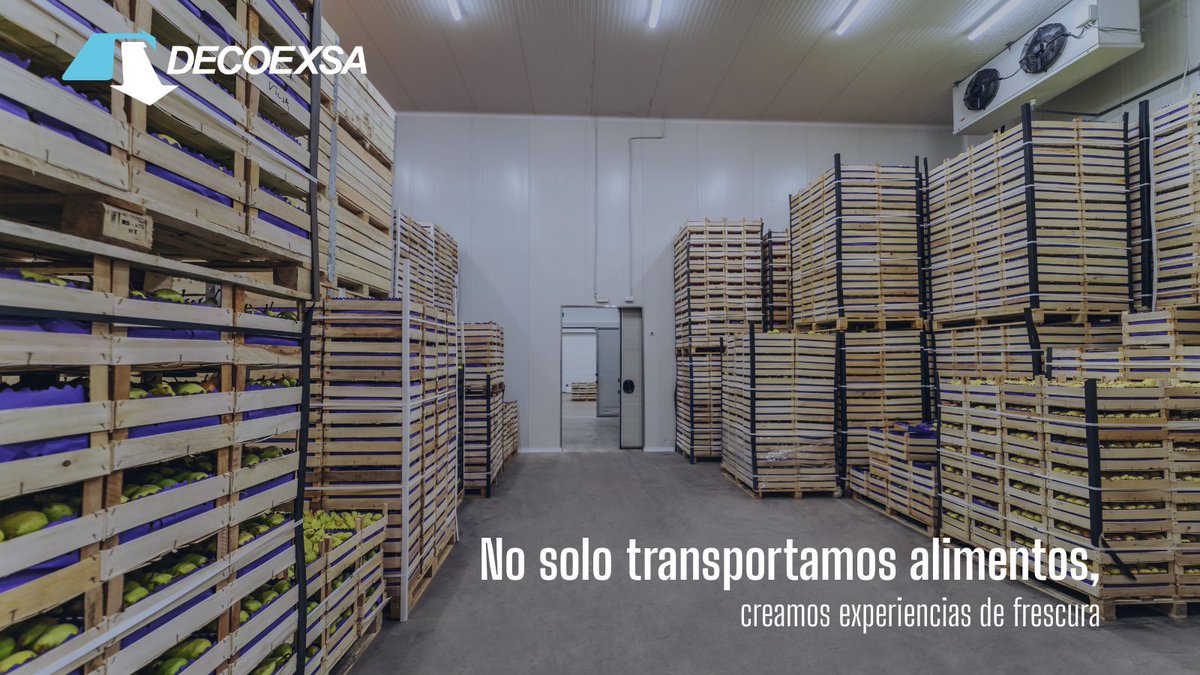 🥗🌍 En #Decoexsa diseñamos soluciones específicas para productos #perecederos. Clasificación, manipulación y distribución bajo los más altos estándares de calidad (BRC) para que tus alimentos lleguen exactamente como deben. ✨🥗 #Alimentación #TransporteRefrigerado