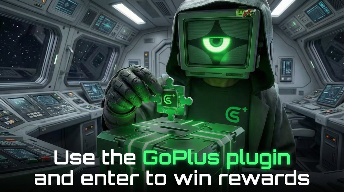 🟩Install the #GoPlus security plugin and protect every transaction.
🟩Use it to enter the giveaway!

How to join:
1️⃣ Follow <a href="/GoPlusSecurity/">GoPlus Security 🚦</a>, like &amp; retweet
2️⃣ Share your GoPlus plugin login address in the comments.

🗓 Duration: 1 month

🎁 Rewards:
1️⃣20 users win 5U each
1️⃣3