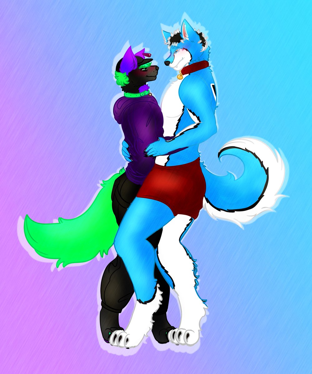 Not just my lover, but my best friend and guide 💙💜 Happy 8 year anniversary <a href="/SnowyBestboy/">Best⚡Boy Snowy 👑</a> 💙💜