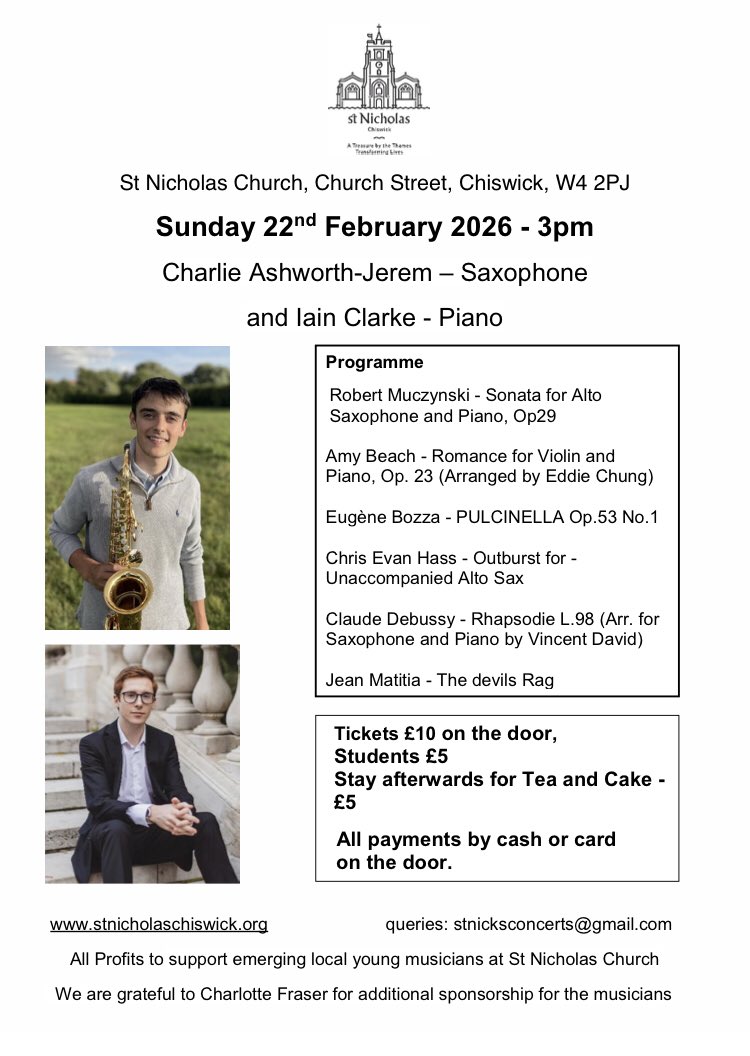 St Nicholas Chiswick tweet media