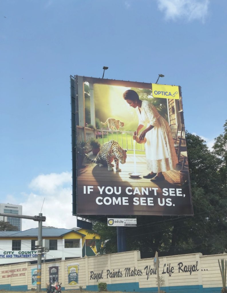 I’m just wondering does the target market see this billboard?