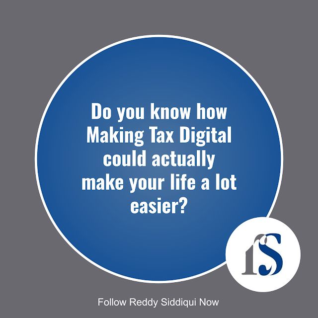 Do you know how Making Tax Digital could actually make your life a lot easier? Reddy Siddiqui LLP helps you get ahead of the game. Let us show you how digital can mean less stress and more control 📲 #MTDhelp
👉🏻buff.ly/zWs95Ib