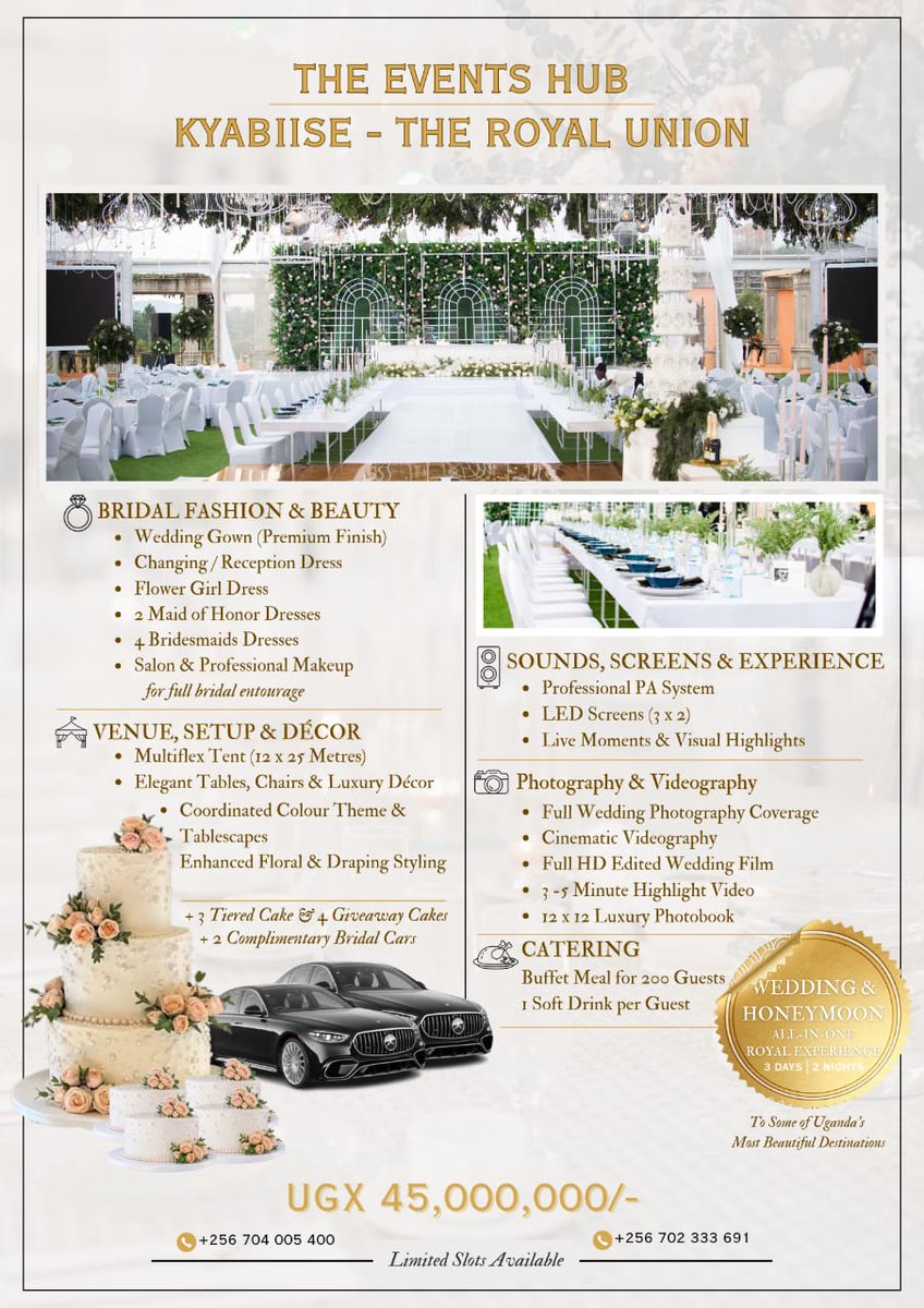 natalie_gj's tweet image. At 45 million, you can have your mukolo.
Start to honeymoon. Everything is covered.
#kyabise 
#BNI