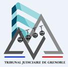Pimpomme1's tweet photo. @goneers Voilà le logo du tribunal de Grenoble en  #France qui m’a kidnappé mes enfants quand ils ont dénoncé les #rituels #pedo #sataniques dans les sous-sols de la #PyramideDuLouvre en 2019 avec #Macron. #SauvonsMiloEtCamille♥️ https://t.co/8Vd6z7Zjlm
