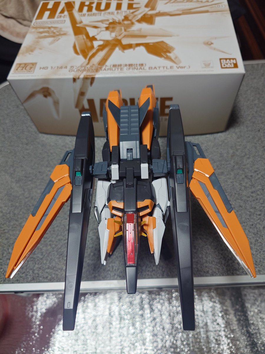 ガンプラ #ガンダムダブルオー #ガンダムハルート最終決戦仕様 漸く
