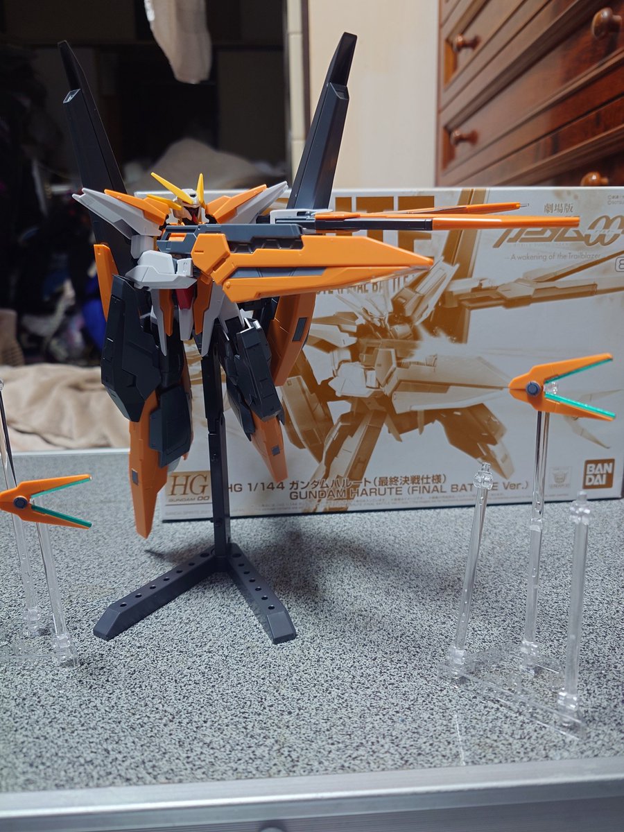 ガンプラ #ガンダムダブルオー #ガンダムハルート最終決戦仕様 漸く