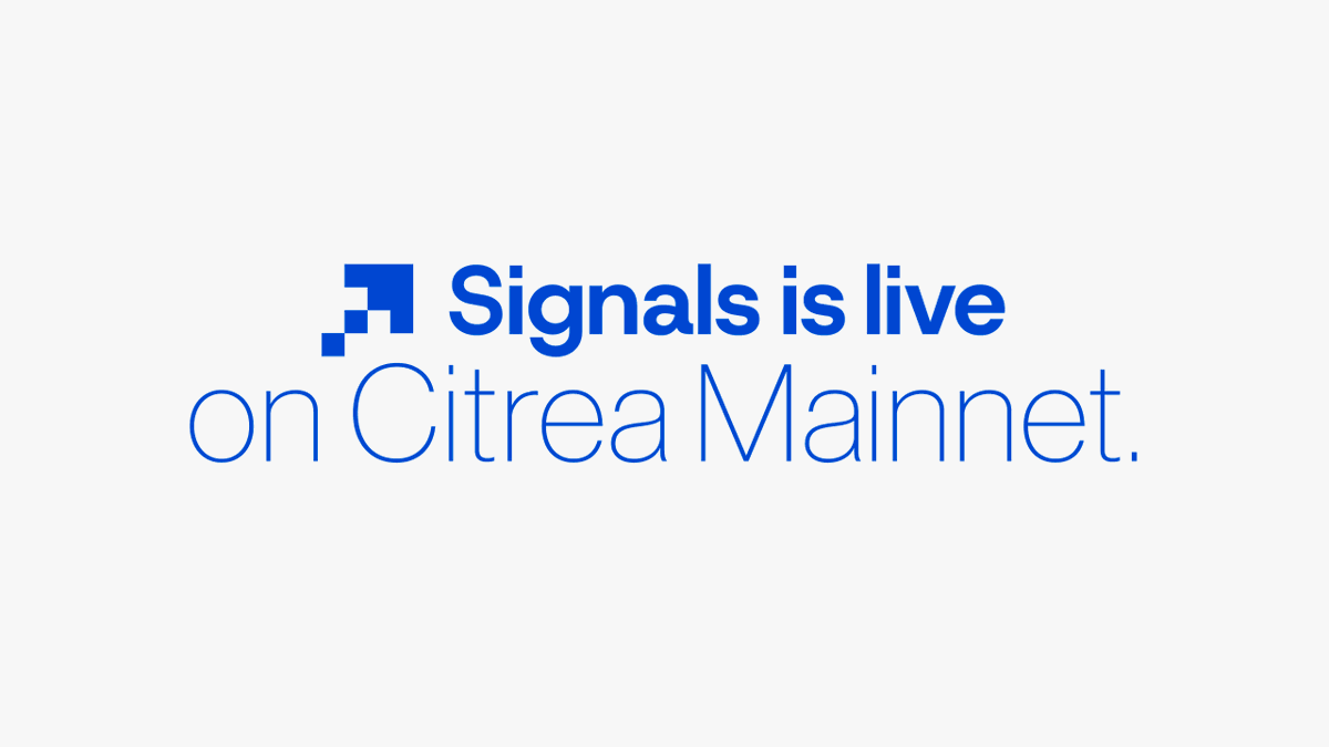 citrea_xyz's tweet photo. Announcing Citrea's First Prediction Market 🍊

Signals is live on Citrea!

@signalswtf is the first range-based BTC price prediction market.

Move beyond simple YES/NO buckets, pick a BTC price range for your predictions.

Start now: https://t.co/a9cfPM7CJ8 https://t.co/fK6sXdxPN2