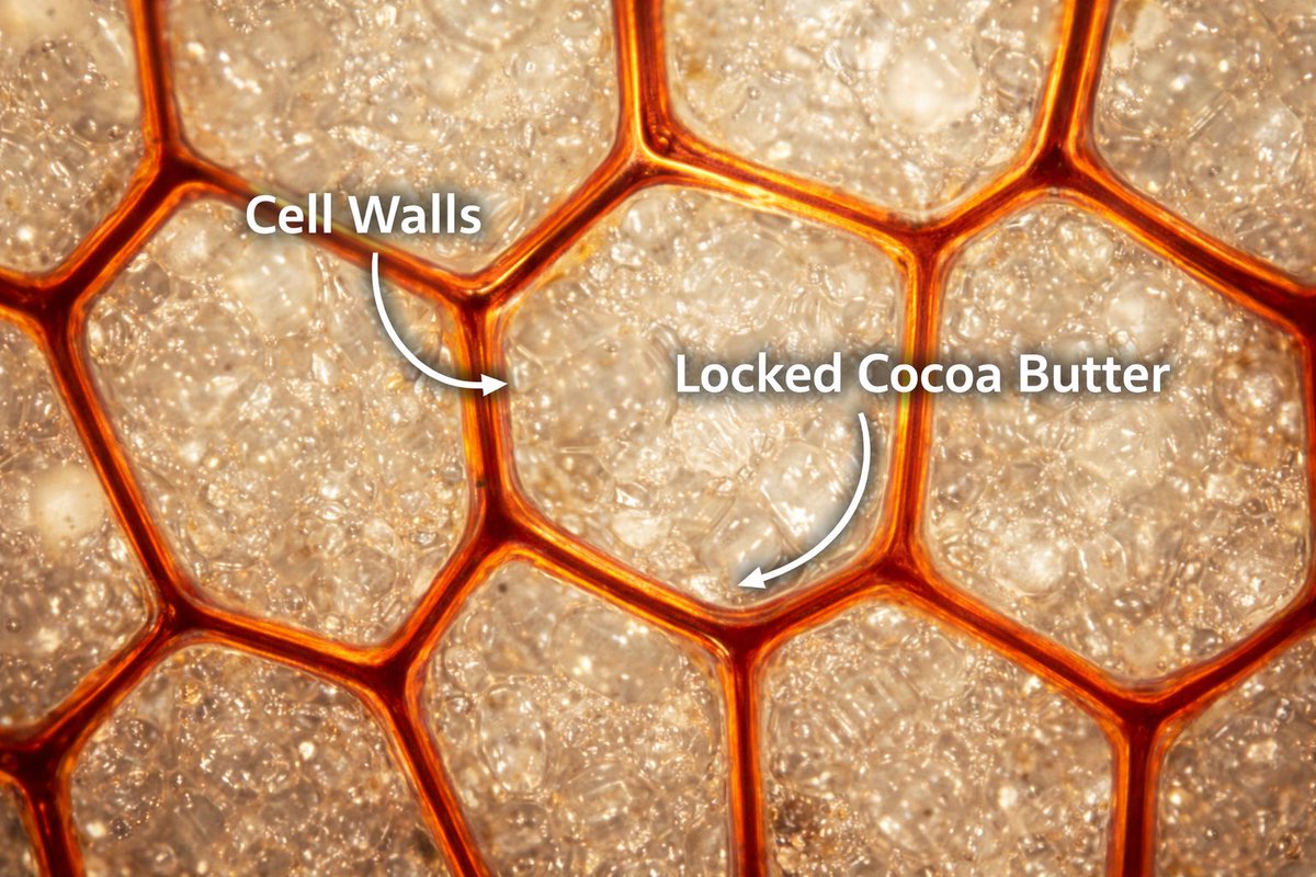 RudvikE's tweet photo. From the ancient Indian Sil-Pata to the industrial Ball Mill, the physics of cocoa remains the same: Total Cellular Rupture.
If you don't release the fat, you don't make profit. New blog post is out now.

https://t.co/2uotQk2L2P https://t.co/9wVGrmKyYW