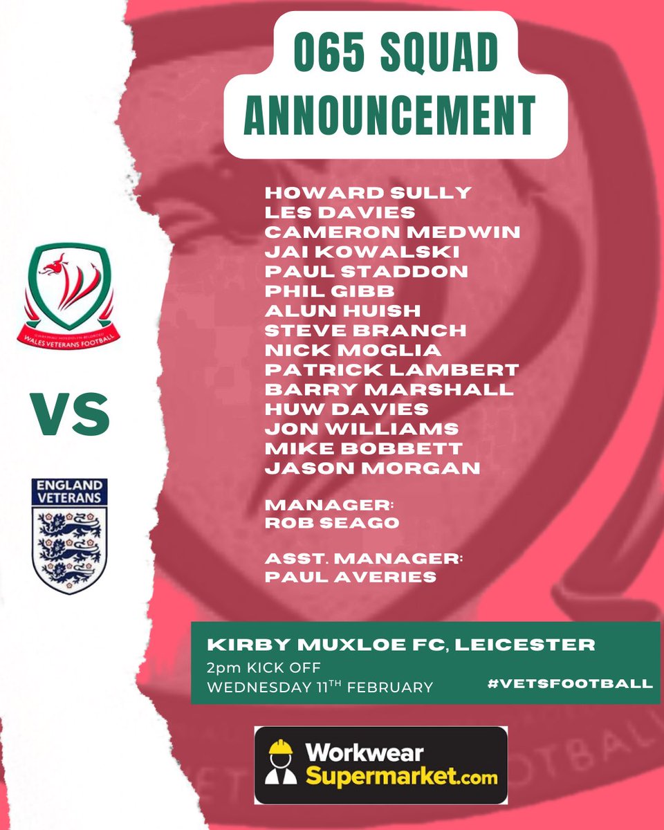 Wales Vets Football tweet media