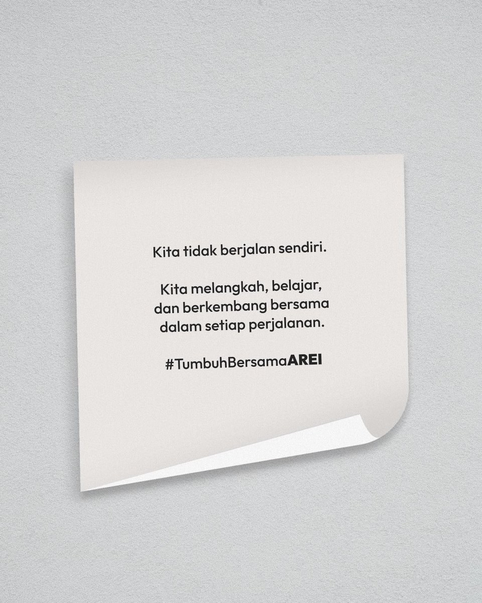 Kami percaya setiap Influencer punya potensi masing-masing dan punya ruang untuk bertumbuh, dengan caranya sendiri. 
Kita tidak berjalan sendiri. Ada proses, ada tujuan yang bisa dicapai bersama. Mari melangkah bersama Arei Outdoor Gear.

Belajar bersama.
Bertumbuh bersama.