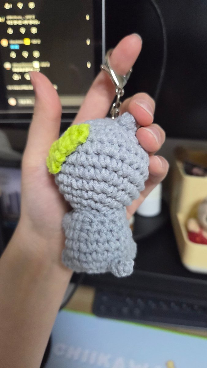 겐지 고양이키링 #옵치