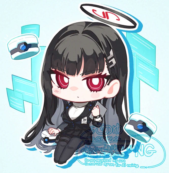 ちびキャラリオ #ブルアカ
