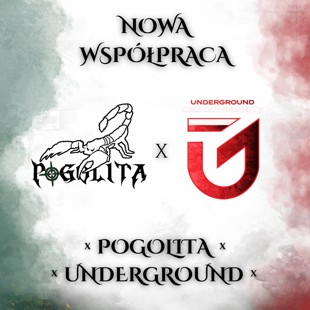 🔥Nowy rozdział - pierwsza współpraca🔥

Z dumą chcemy ogłosić <a href="/PODZIEMIECS2/">UndergroundCS2</a> jako pierwszego oficjalnego partnera Pogolita Team w CS2.

💣Underground x Pogolita.