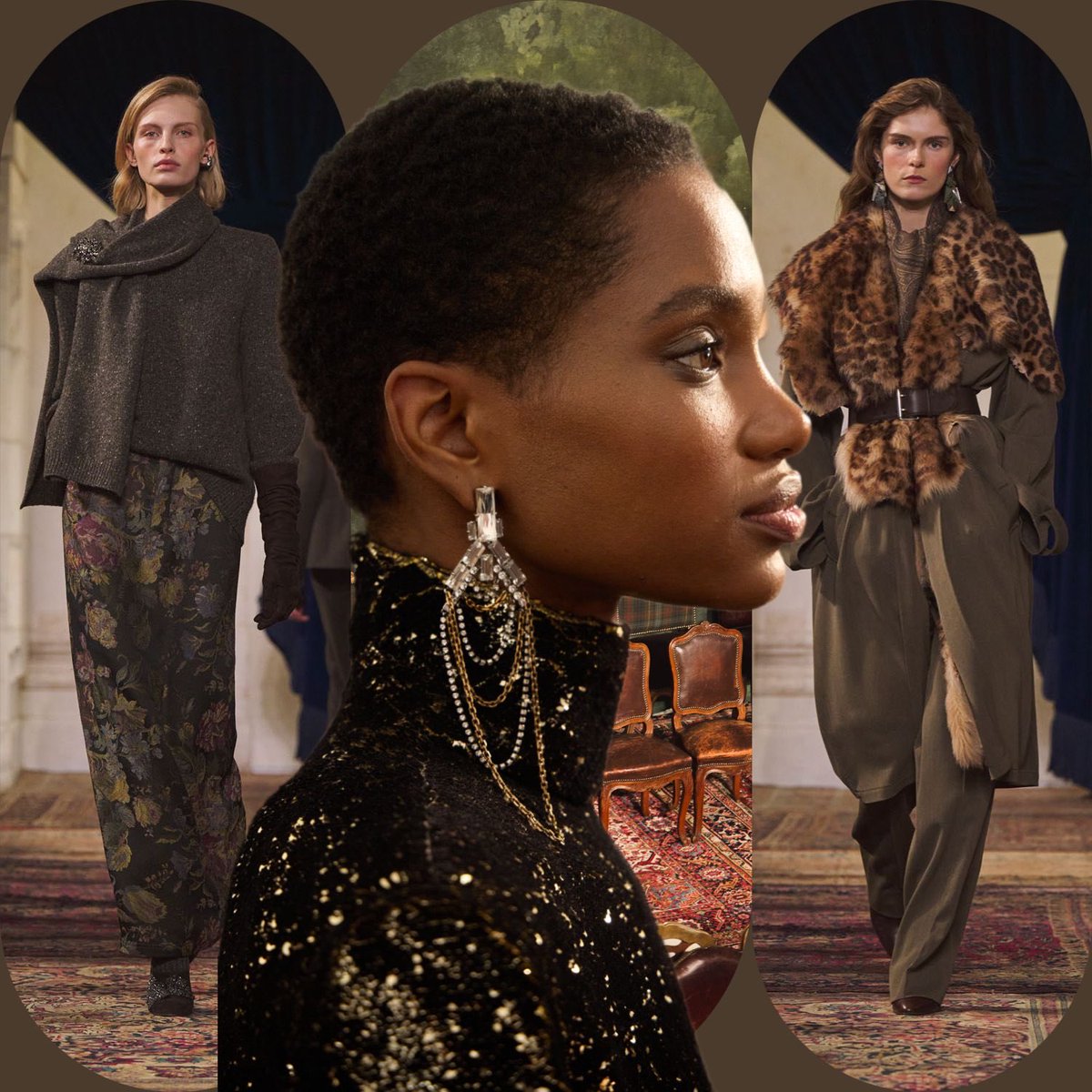 runwaymagazine's tweet image. Ralph Lauren Fall Winter 2026–2027 “A renegade spirit wrapped in velvet, sequins, and American myth”. Story by RUNWAY MAGAZINE: runwaymagazines.com/ralph-lauren-f…
#RalphLauren #Fall26 #RLCollection #NYFW #RunwayMagazine @runwaymagazine