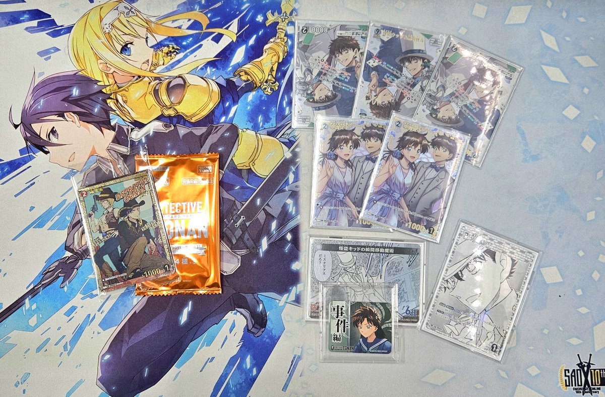 本日の名探偵コナンカードゲーム チャレンジ戦 参加者16名 優勝はkit様