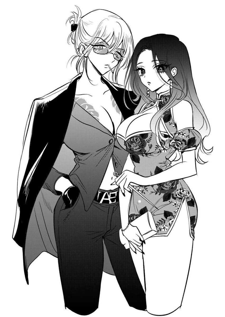 昔描いた(裏)社会人百合