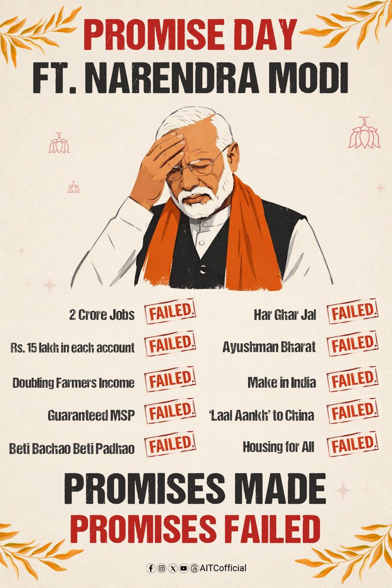 As <a href="/AmitShah/">Amit Shah</a> said, "dekhiye yeh JUMLA hai..."

#PromiseDay