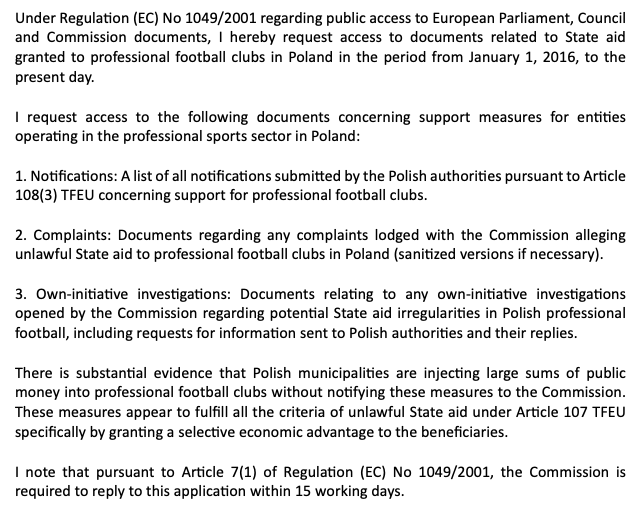 Zbieram materiał dowodowy z każdej możliwej strony. Czas zapytać bezpośrednio u źródła <a href="/EU_Commission/">European Commission</a>. Czy polskie samorządy wypełniają swoje unijne obowiązki? Przypominam, że te obowiązki wynikają bezpośrednio z POLSKIEGO prawa. Jedziemy!