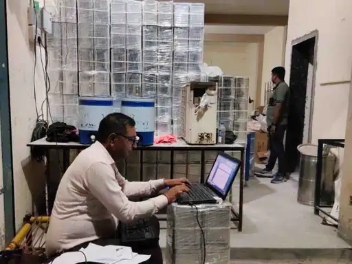 1,513 kg suspected fake ghee seized in Banaskantha