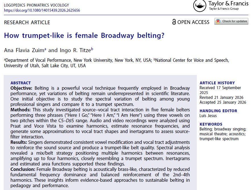 Logopedics Phoniatrics Vocology tweet media