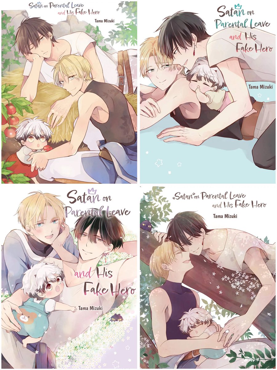 Demon king x hero raising a child together…the recipe for a wholesome and cute story 🥹🥹