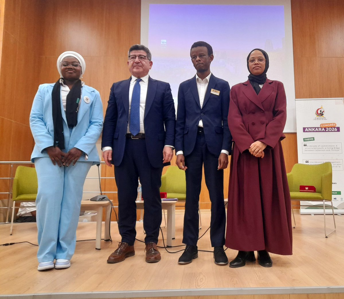 africa_withoutb's tweet photo. Following an invitation from CAMTURK, AWB joined the 6th CAMTURK Congress in Türkiye.

Dr. @Souandkoutoub96 spoke on Pan-Africanism & the diaspora’s role, highlighting its historic impact and ongoing responsibility in shaping Africa’s future.

A call for unity, collective reflection & youth commitment—building tomorrow’s Africa starting today.

#PanAfricanism #AfricanDiaspora