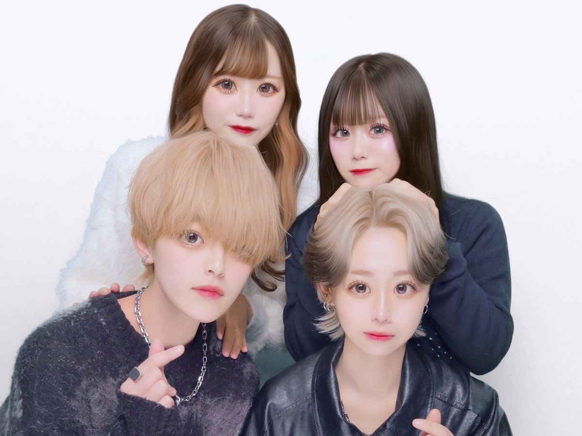 4人でいると時間一瞬すぎるね🦔⸒⸒