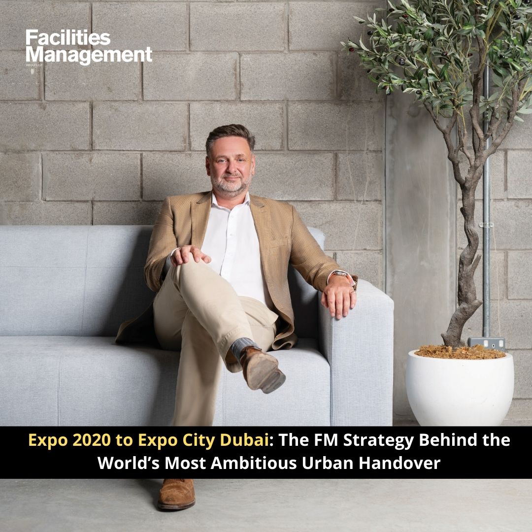 🔗loom.ly/rJTzdfs In this exclusive conversation, John Cole, Director of Facilities Management at <a href="/expocitydubai/">Expo City Dubai</a>, unpacks what it really takes to operate one of the region’s most complex urban environments. 

Read the full feature here: loom.ly/rJTzdfs
