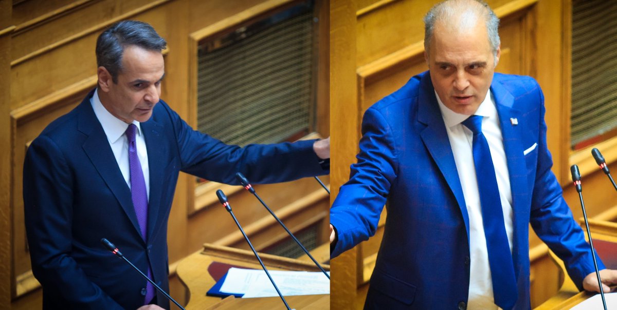 ΜΗΤΣΟΤΑΚΗ ή ΒΕΛΟΠΟΥΛΟ;
Μόνος του ο #Μητσοτάκης , έθεσε το δίλημμα των εκλογών «Μητσοτάκη ή Βελόπουλο;»
Πάμε λοιπόν να δούμε ποιον να ψηφίσουμε;
Τον πολιτικά αλαζόνα πολιτικό γόνο ή τον αυτοδημιούργητο εργαζόμενο #Βελόπουλο;
<a href="/velopky/">Κυριάκος Βελόπουλος</a> #Ελληνική_Λύση #ΝΔ