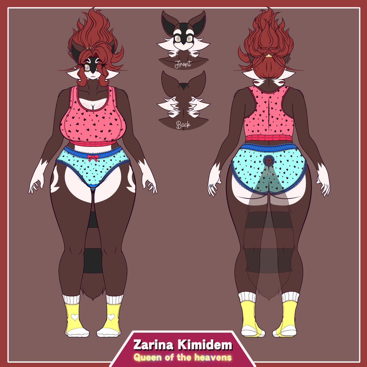 WhenGihoRTs's tweet photo. Hi, I updated her design a little bit to better resemble the vision I have for her clothes specifically, the hood have 2 bunny ears that pop out when raised, and her underwear is a missmatch of colors instead of just one set
Lore is the same, so check quoted to read part of it 🗿 https://t.co/taQ7u5nvtI