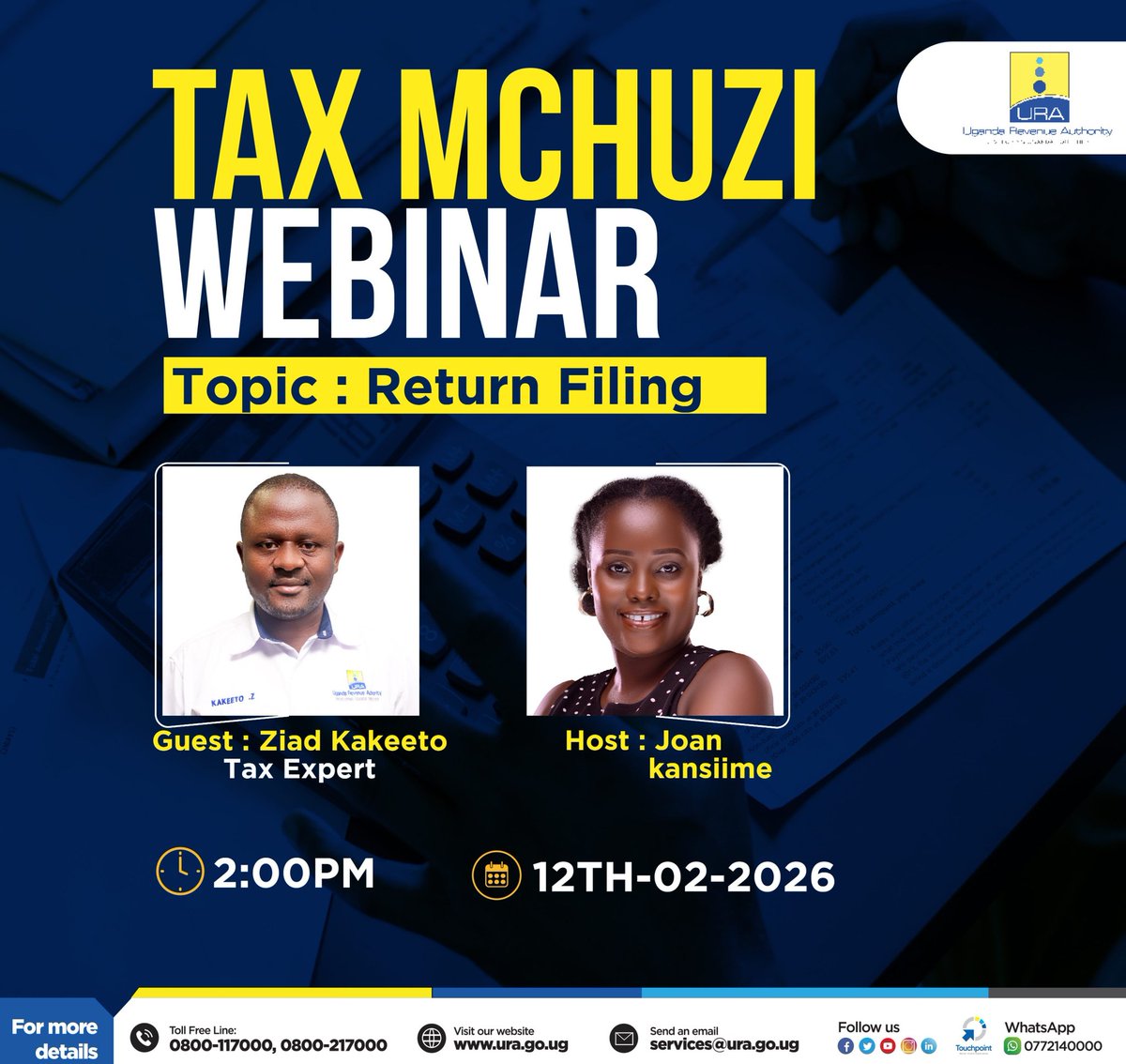 Uganda Revenue Authority tweet media