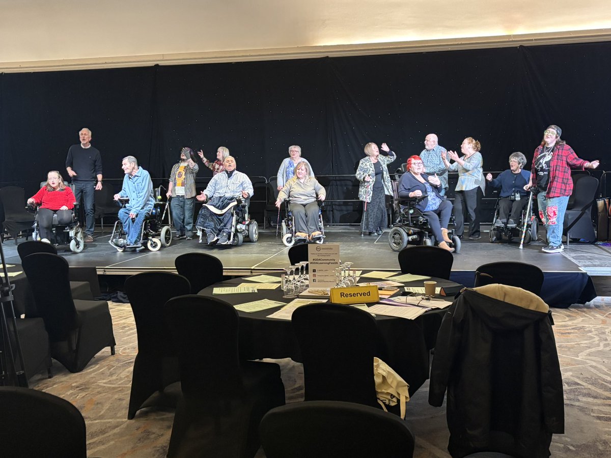 tressaburke's tweet photo. @GDA__online #PPPs doing test run of performance ahead of #GDALearningFest with 300 members arriving soon for a day celebrating #Learning #Connections #Empowerment
& how these help to understand & secure rights. #GDACommunity https://t.co/fbmJvUfkWX