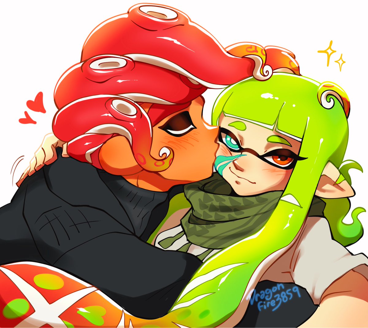 smug ass squih #splatoon #agent3 #captain3 #agent8 #agent24