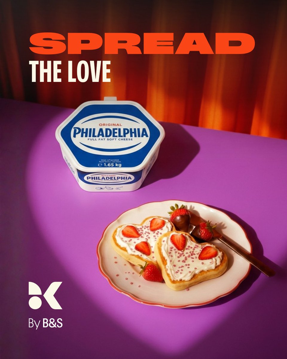 Valentine’s Day is about indulgence. Your assortment is about performance.

That’s exactly where Philadelphia Cream Cheese earns its place.

One product. Endless applications.
Sweet. Savoury. Seasonal. Everyday.

It’s a proven performer that reduces SKU complexity while unlocking
