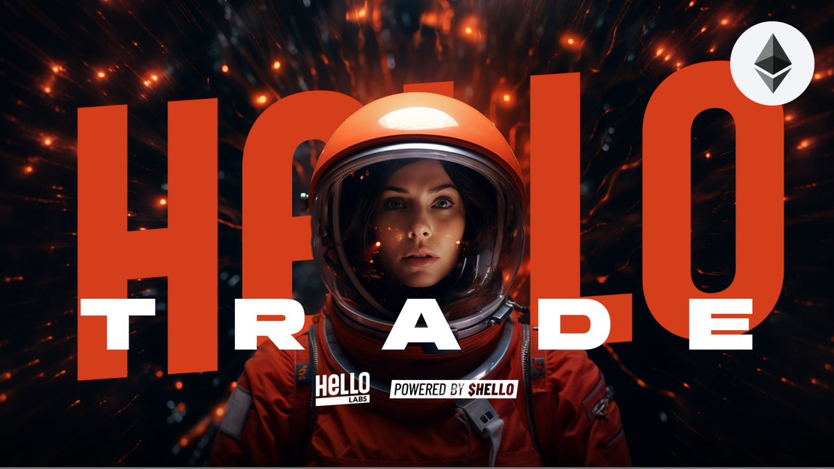 Trade ETHEREUM $ETH now on HELLO Trade! 👨‍🚀

We're excited to announce that we are now offering Ethereum as a core tradable and Yield farming asset on HELLO Trade. 

👉Why HELLO trade?
Trade: lowest fees (0%) 🆓
Yield: Get up to 100% APY on Liquid Staking 💯

📈 Trade Eth now: