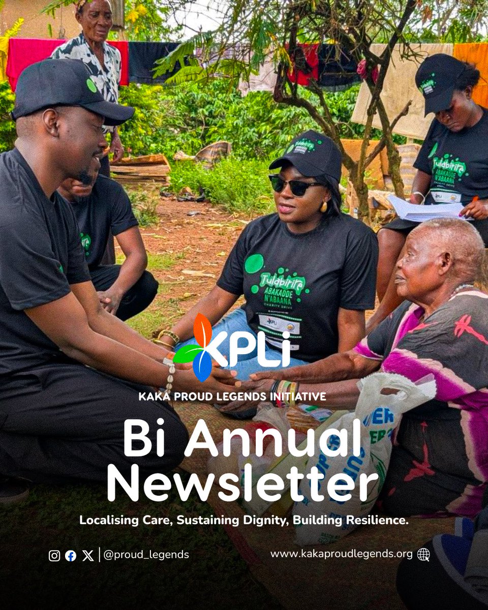 Hey, <a href="/proud_legends/">KAKA PROUD LEGENDS INITIATIVE</a> Bi-Annual Newsletter (July–December 2025) is here.
“LOCALIZING CARE, SUSTAINING DIGNITY, BUILDING RESILIENCE” drive.google.com/file/d/1TomSaD… reflects a season of safe spaces, age-tailored healthcare, advocacy, and community-led solutions shaped by the lived realities