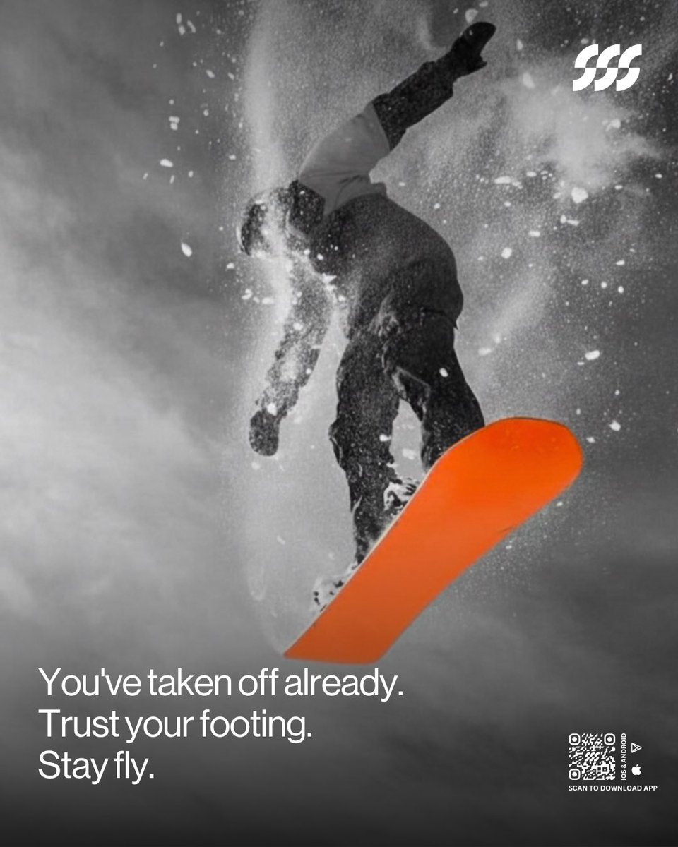 If you’re already using the Skye Wallet app, you’re exactly where you’re supposed to be. 💯
Trust your footing. Stay fly. 🚀🧡

#skyewallet #keepitgoing