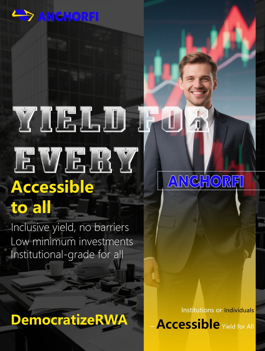 🧠 Community Q&amp;A:
Q: Is AnchorFi only for whales?
A: Not at all! We offer low-barrier yield products tailored for both retail and institutions.

#AnchorFiForAll #RWADemocratization