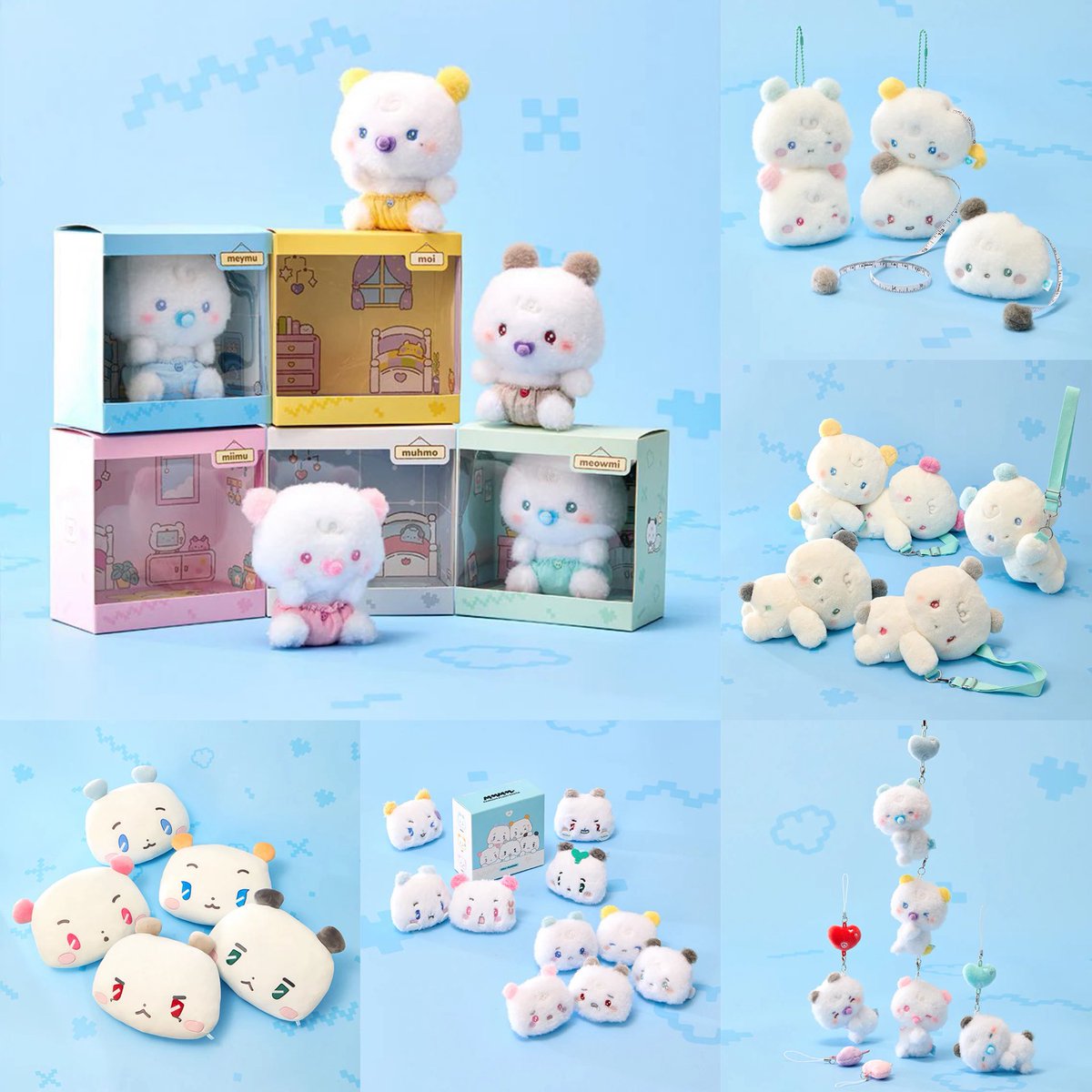 🔊 Line Friends x Plave MMMM BABY ROOM POP-UP 🍼 - Costume Plush