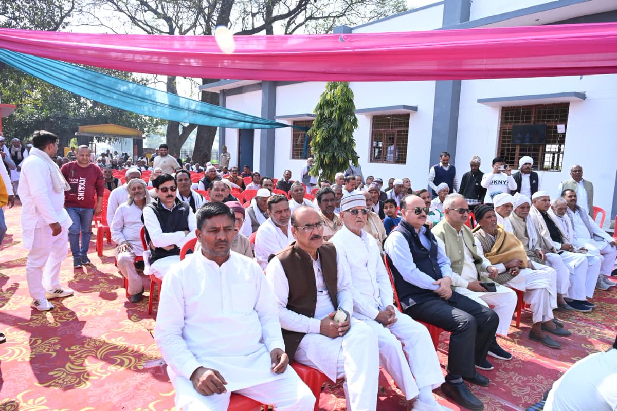 आज #बड़ौत विकास खंड के गाँव #बिजरौल में शहीद स्मारक स्थल पर आयोजित कार्यक्रम में शामिल होकर #1857 की क्रांति के महान नायक बाबा शाहमल की 229वीं जयंती के अवसर पर #श्रद्धांजलि अर्पित की। #Baghpat #Tribute #1857Revolution #BabaShahmal #Awareness