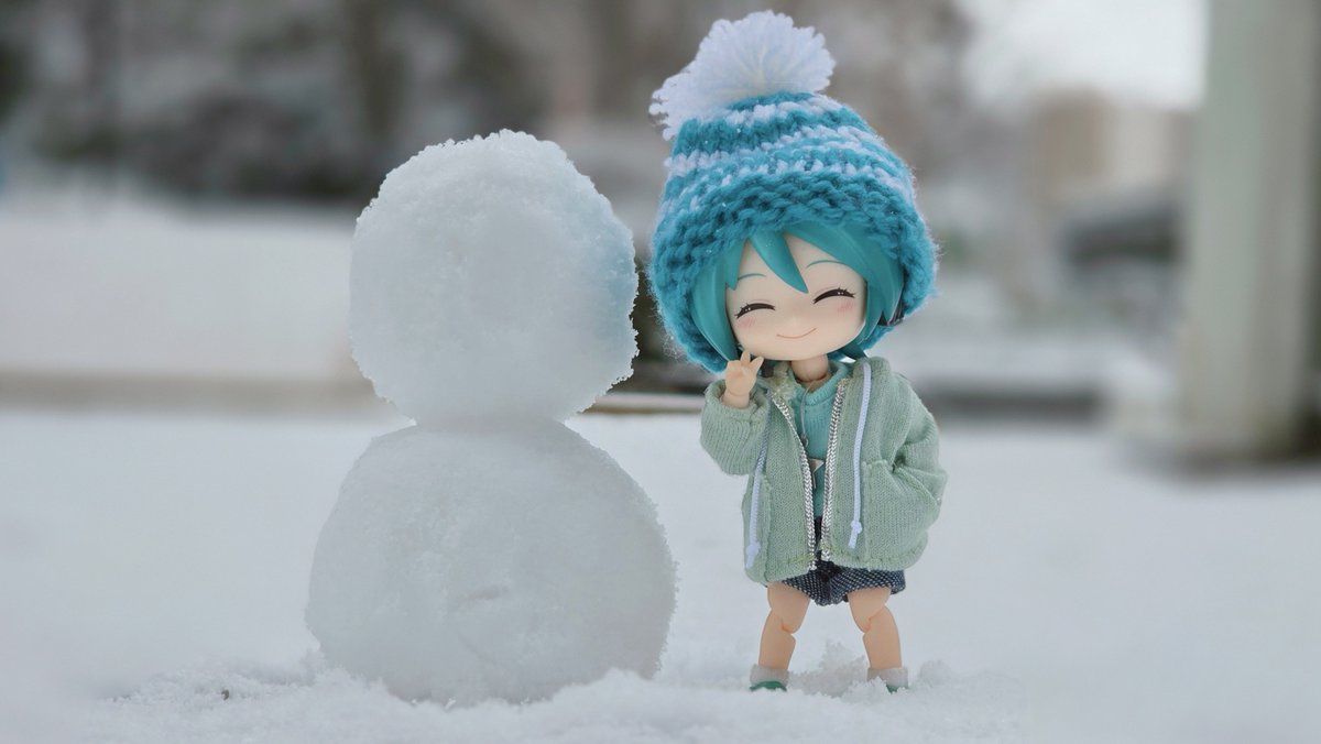 ⛄ﾃﾞｷﾀ-!