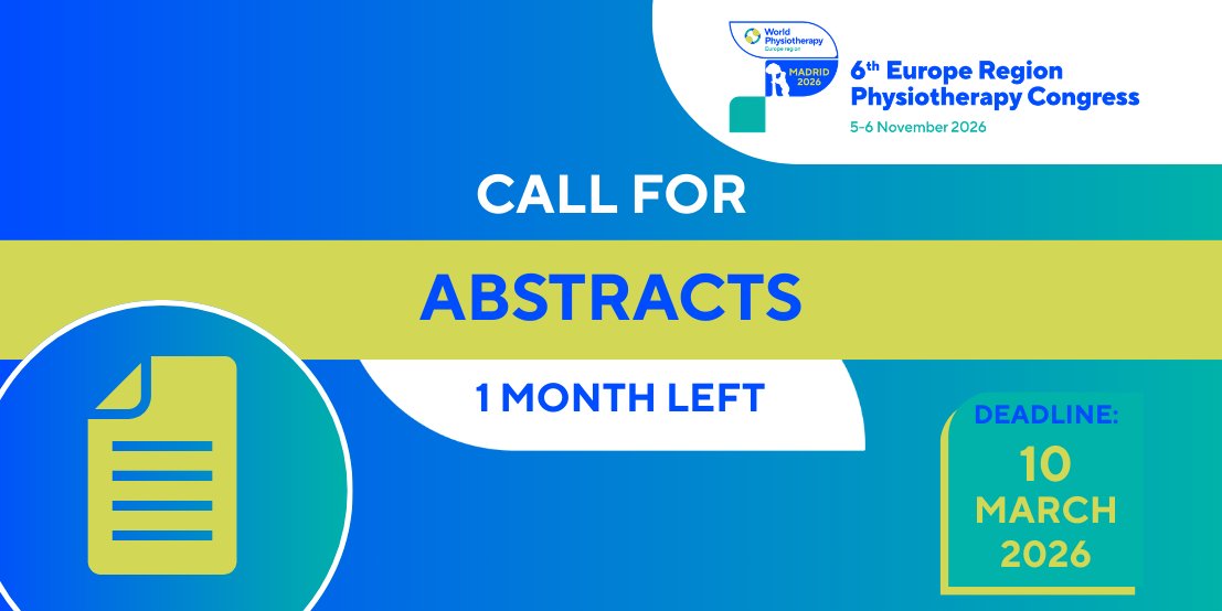 Europe Region of World Physiotherapy 🇪🇺 tweet media