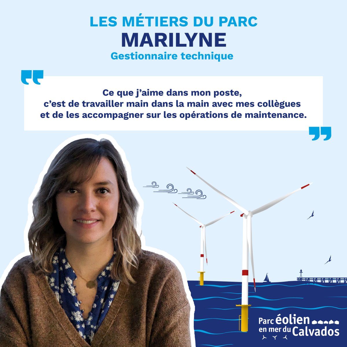 Parc éolien en mer du Calvados tweet media