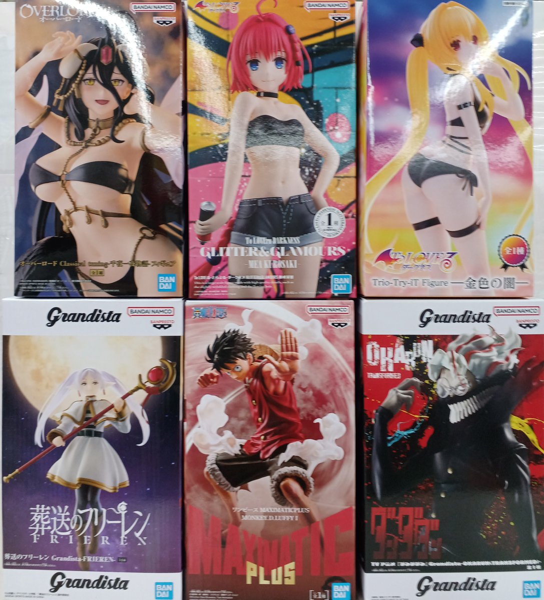 昨日に引き続きフィギュアが入荷しました！！！ こちらも店頭にて販売