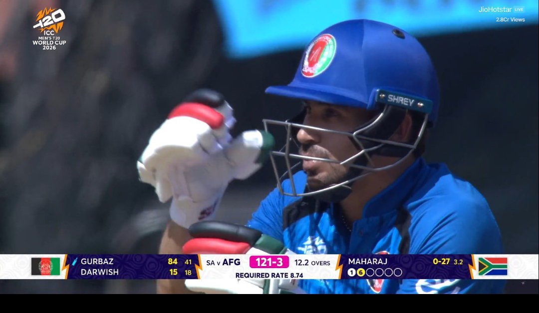 South Africa need 18 runs in the Super Over. #SAvsAFG