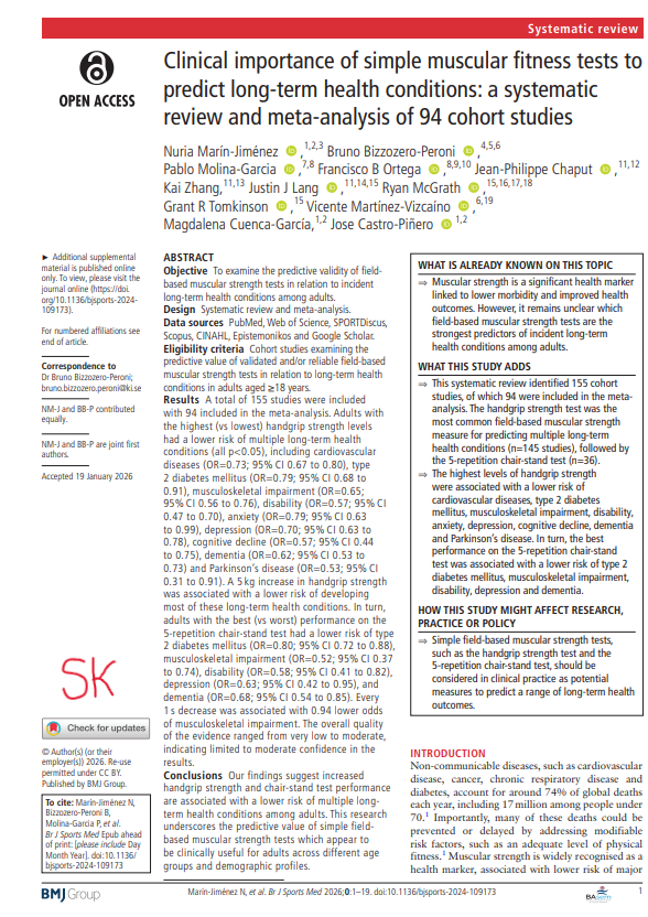 Muscle is more than just aesthetics. It is a vital sign for your longevity.

Recent research underscores a powerful truth: 
Your muscular fitness is one of the strongest predictors of long-term health, shielding you against cardiovascular disease, cancer, and all-cause mortality.